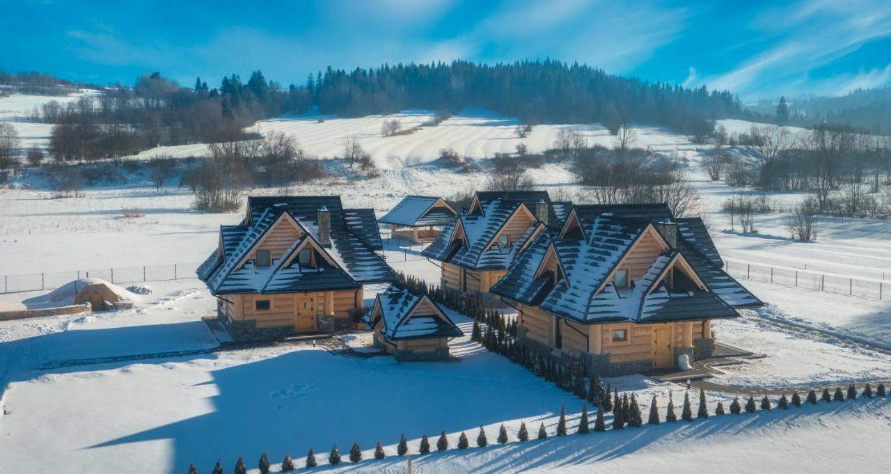 "Osada Guty" - Kazdy Domek Posiada Prywatne Jacuzzi Na Wylacznosc, W Cenie Pobytu - Idealne Miejsce Na Wypoczynek! Szaflary Ngoại thất bức ảnh