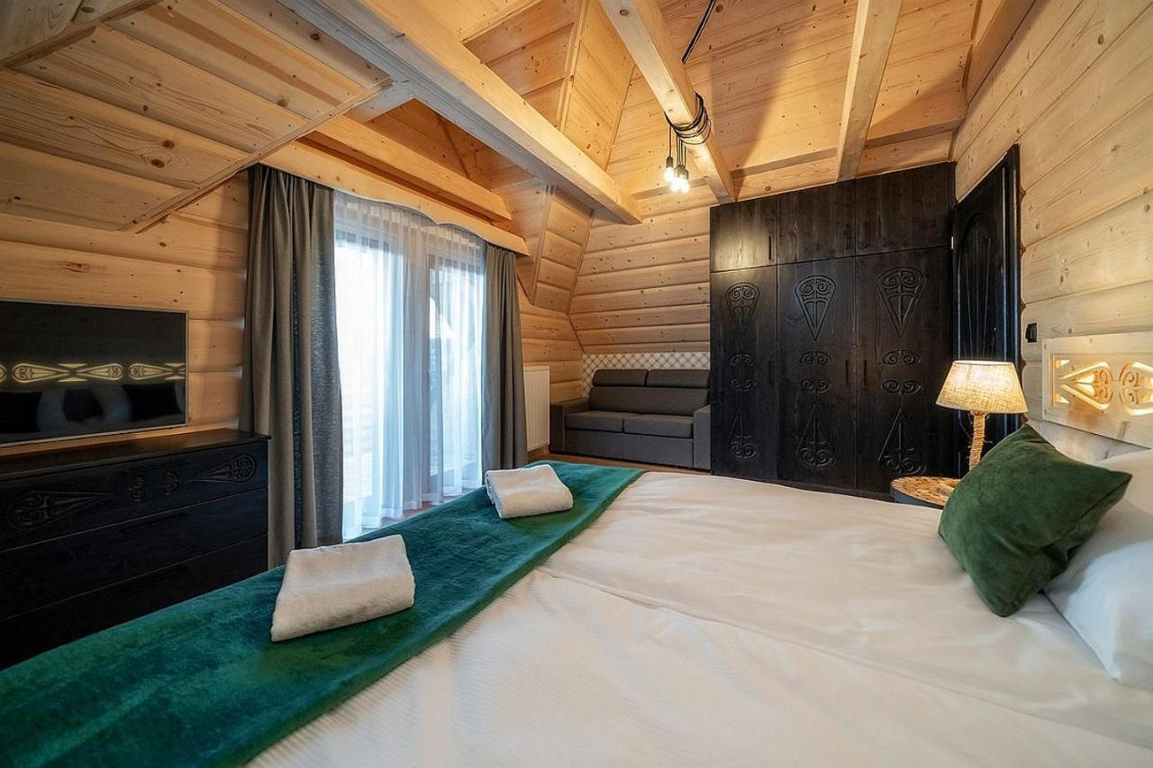 "Osada Guty" - Kazdy Domek Posiada Prywatne Jacuzzi Na Wylacznosc, W Cenie Pobytu - Idealne Miejsce Na Wypoczynek! Szaflary Ngoại thất bức ảnh